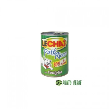 LECHAT PATE' RICCO CON CONIGLIO GR. 400